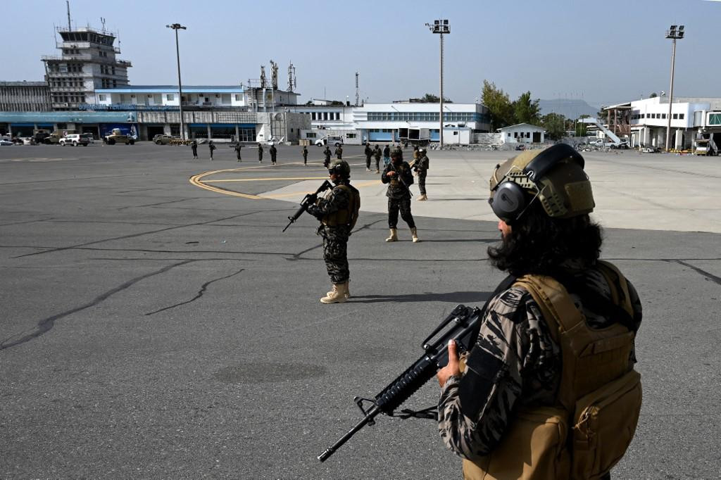 Talibanske specijalne jedinice u kabulskoj zračnoj luci