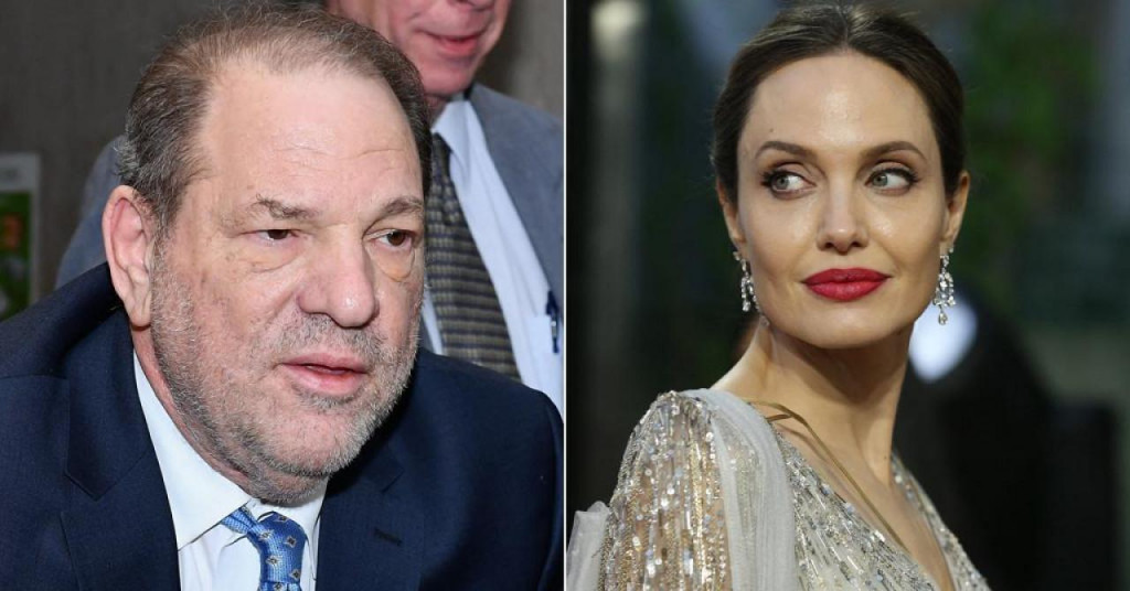 Filmski mogul Harvey Weinstein i glumica Angelina Jolie