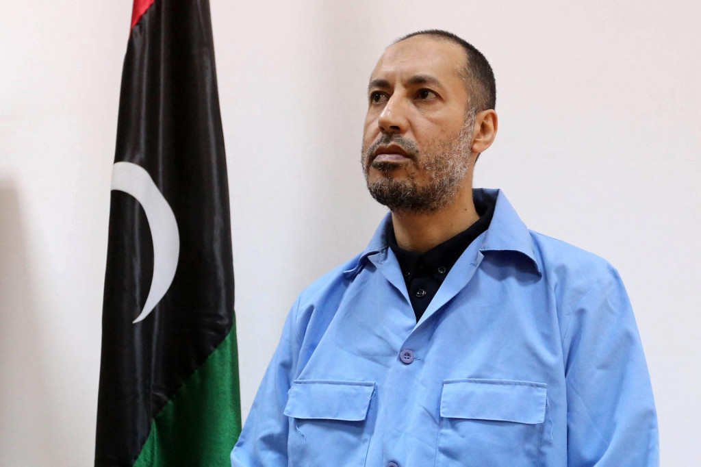 Sadi Gadafi, sudilo mu se 2014. godine po optužnici za pronevjeru tijekom predsjedanja Libijskim nogometnim savezom