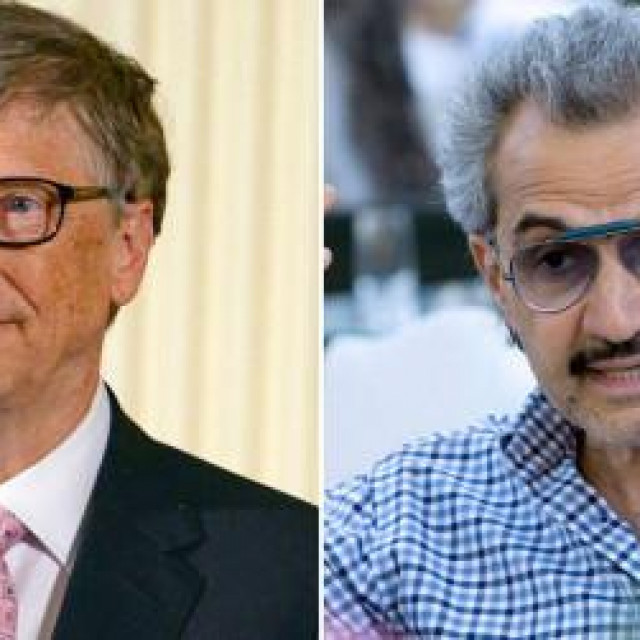 Bill Gates i Alwaleed bin-Talal