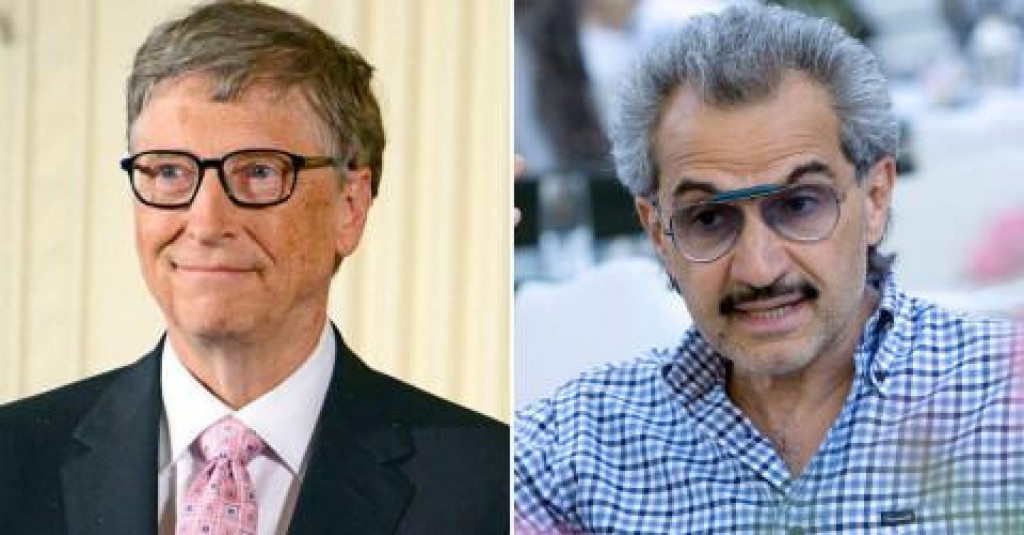 Bill Gates i Alwaleed bin-Talal