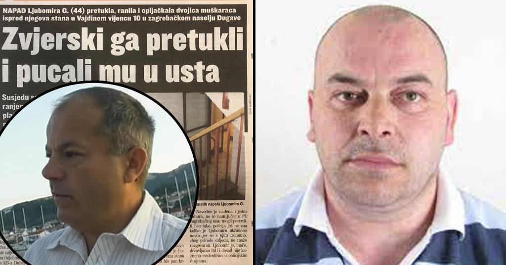 Ljubomir Gladović (u krugu lijevo), Milan Reljić (desno)