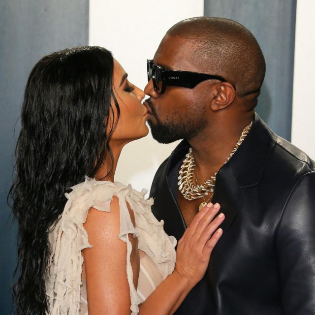 Kim Kardashian i Kanye West slikani 2020. godine