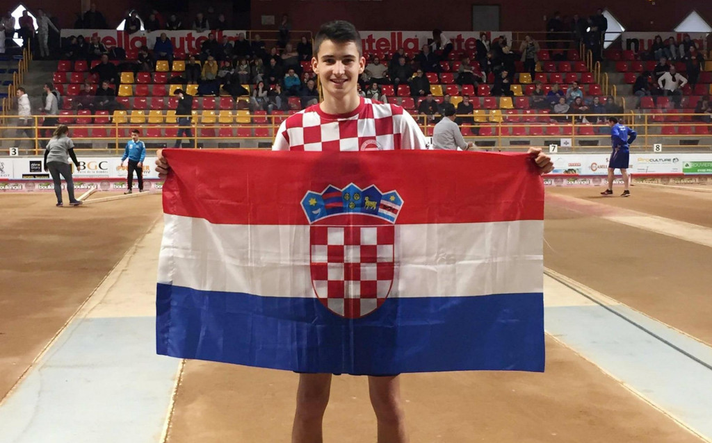 Luka Gašpar, 21-godišnji Pločanin, član zagrebačkog Zrinjevca