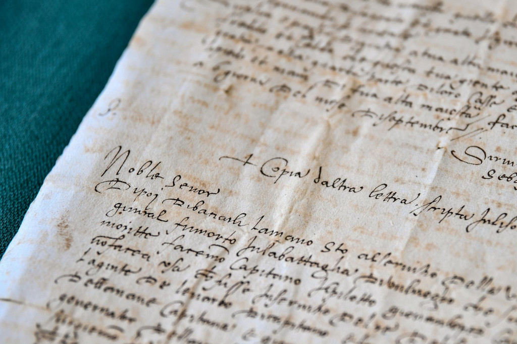 Prijepisi pisama dvojice sudionika slavne Magellanove posade koji se čuvaju u dubrovačkom arhivu/ Tonči Plazibat/CROPIX