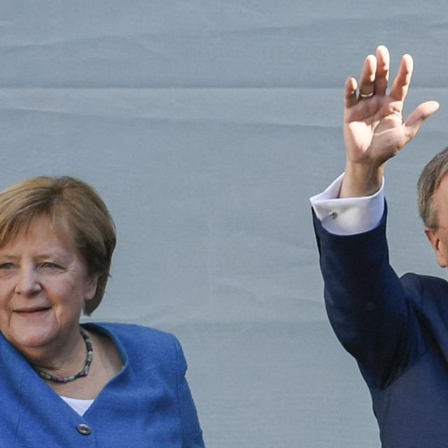Angela Merkel i lider njemačkog CDU-a, Armin Laschet