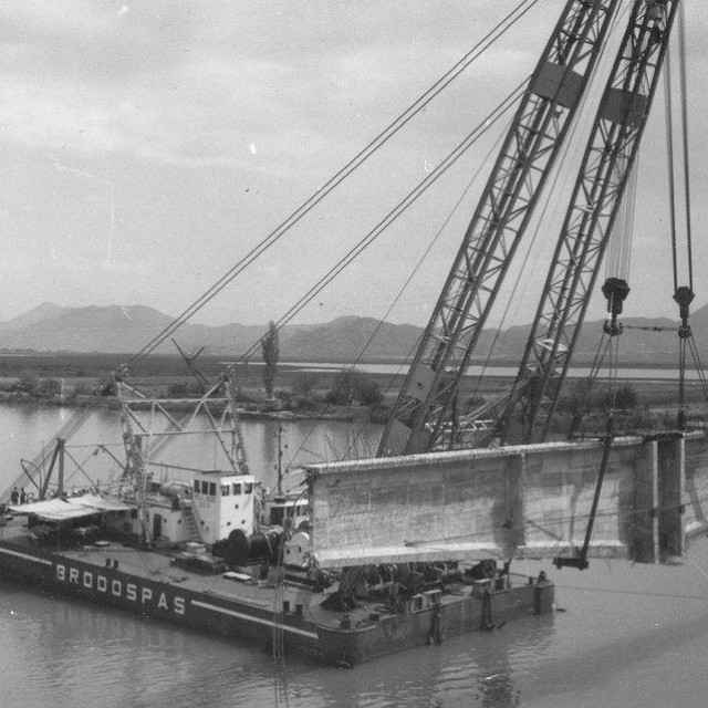 Most na Neretvi &amp;#39;predat je saobraćaju&amp;#39; 27. srpnja 1966. godine