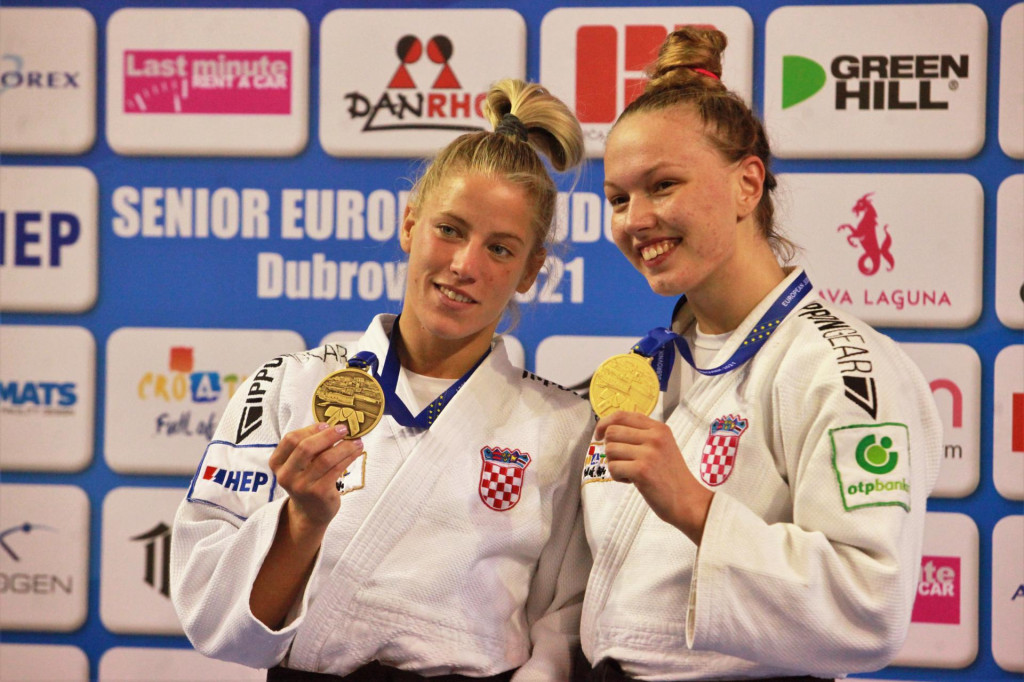 Bronca i zlato za Hrvatsku prvog dana Europskog seniorskog kupa u Dubrovniku - Tena Šikić je bila treća u kategoriji do 57 kilograma, a Iva Oberan najbolja u kategoriji do 63 kilograma
