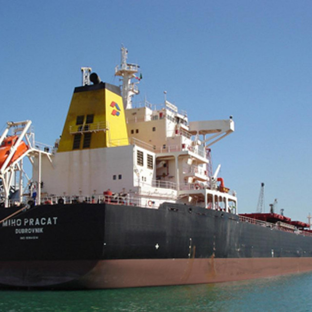 Brod ”Miho Pracat” u vlasništvu je dubrovačkog brodara ”Atlantska plovidba”