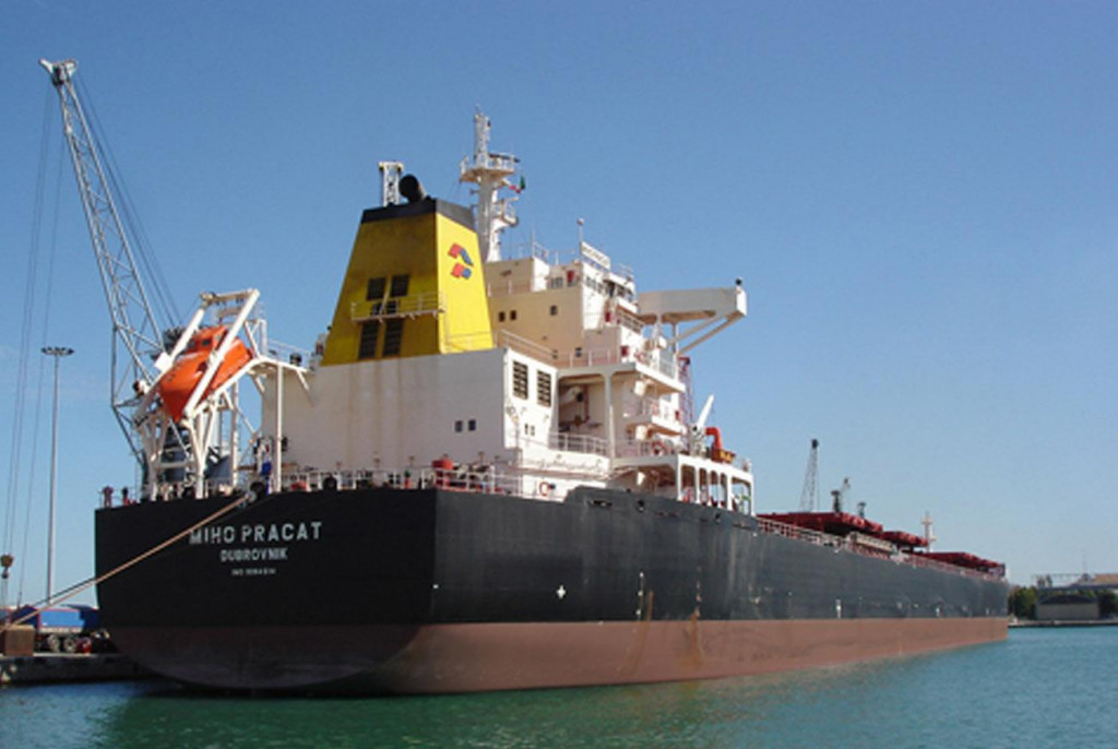 Brod ”Miho Pracat” u vlasništvu je dubrovačkog brodara ”Atlantska plovidba”