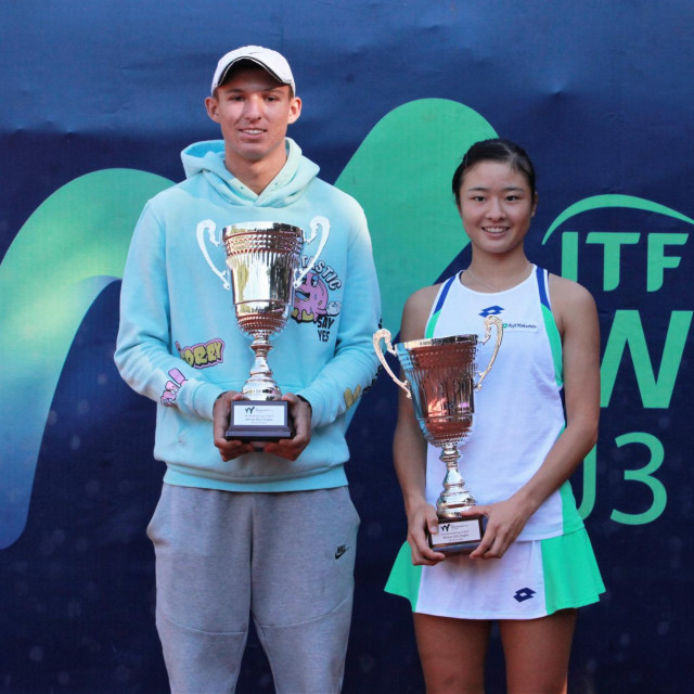 Zlatni na ITF-ovom juniorskom Dubrovnik Cupu - Čeh Jan Hrazdil i Japanka Sara Saito