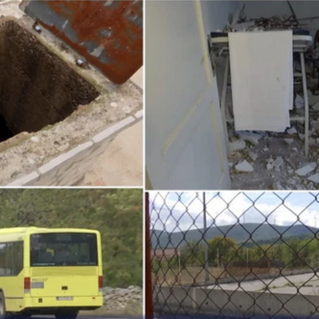 Život Bristvice u četiri fotografije: devastirana ambulanta, zapušteno školsko igralište, prazni bunari i rijetki autobusi