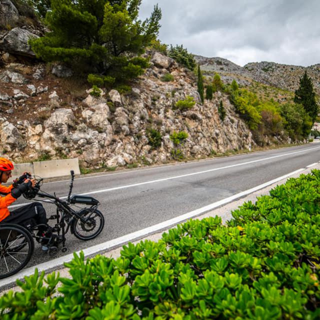 Slavenovih tisuću kilometara u kolicima za osmijeh na licima, posljednja dionica vožnje Dubrovnik-Prevlaka