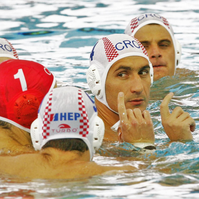 Zdeslav Vrdoljak na SP-u 2007. u Melbourneu - Hrvatska je osvojila naslov svjetskog prvaka