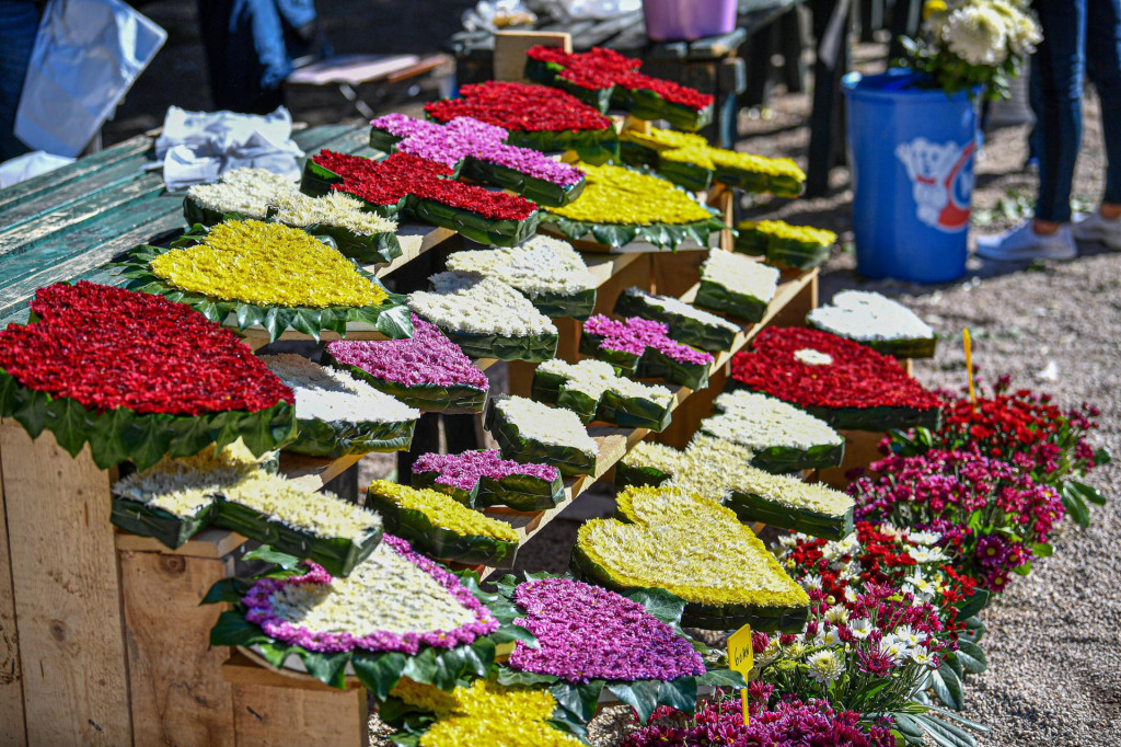 Dubrovnik, 301021.&lt;br /&gt;
Gradjani kupuju cvijece u parku Luja Soletica uoci blagdana Svih svetih.&lt;br /&gt;
Tonci Plazibat/CROPIX