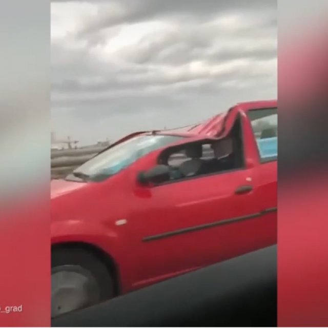 Automobil koji je izazvao pažnju Beograđana