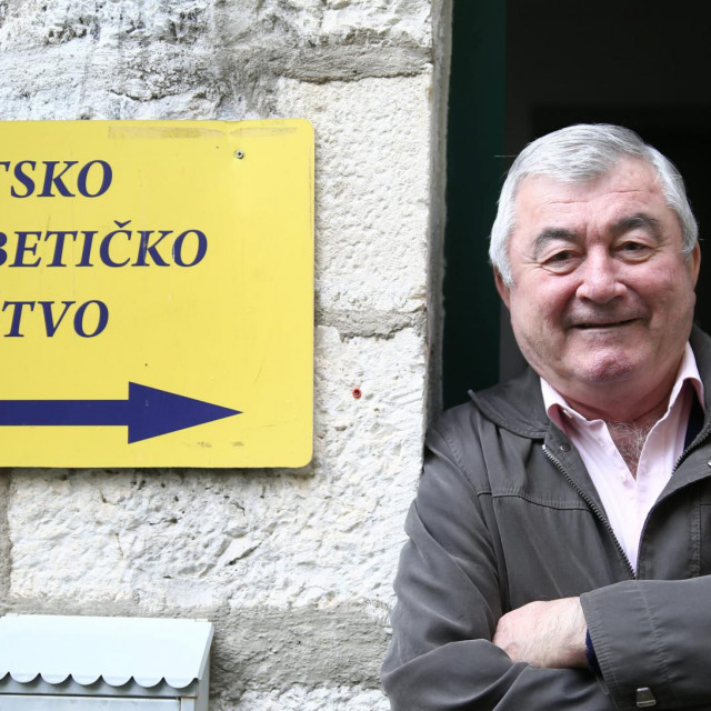Branko Lulić predsjednik Splitskog dijabeticarskog drustva