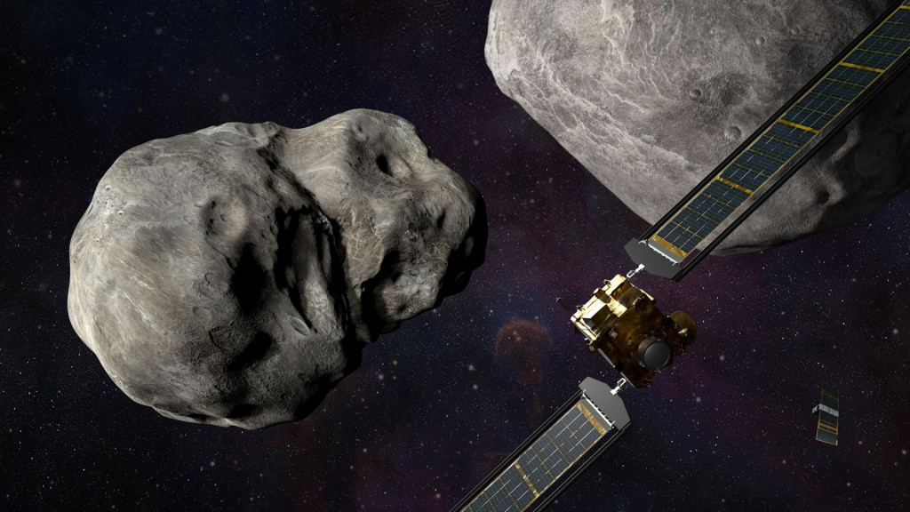 Ilustracija asteroida 
