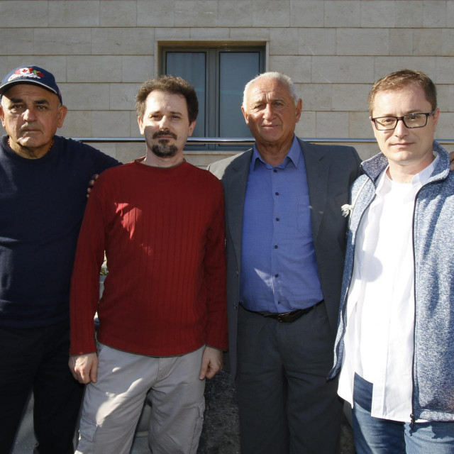 Suborci Siniše Paunovića Ivan Ćurković i Stjepan Budinski sa njegovim sinovima Josipom i Borisom