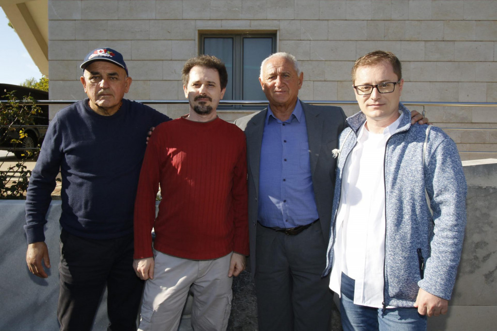 Suborci Siniše Paunovića Ivan Ćurković i Stjepan Budinski sa njegovim sinovima Josipom i Borisom