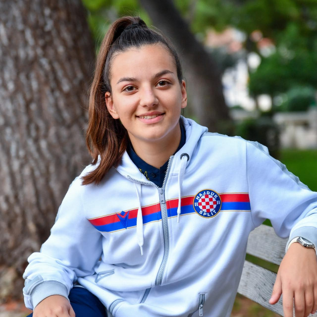 Mia Deranja, nogometašica Hajduka buduća fitness i UEFA trenerica