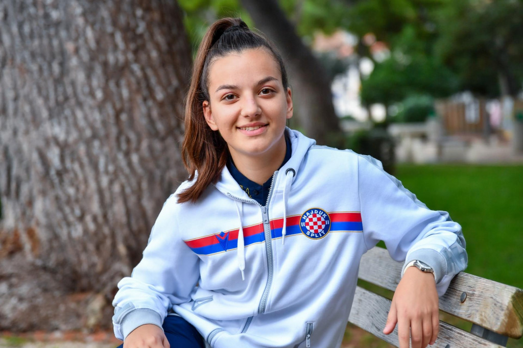 Mia Deranja, nogometašica Hajduka buduća fitness i UEFA trenerica