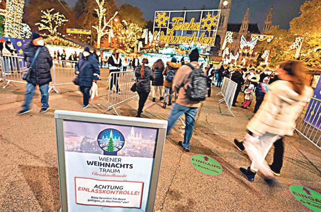 Na adventske sajmove u Austriji već je sad nemoguće doći bez covid-putovnica