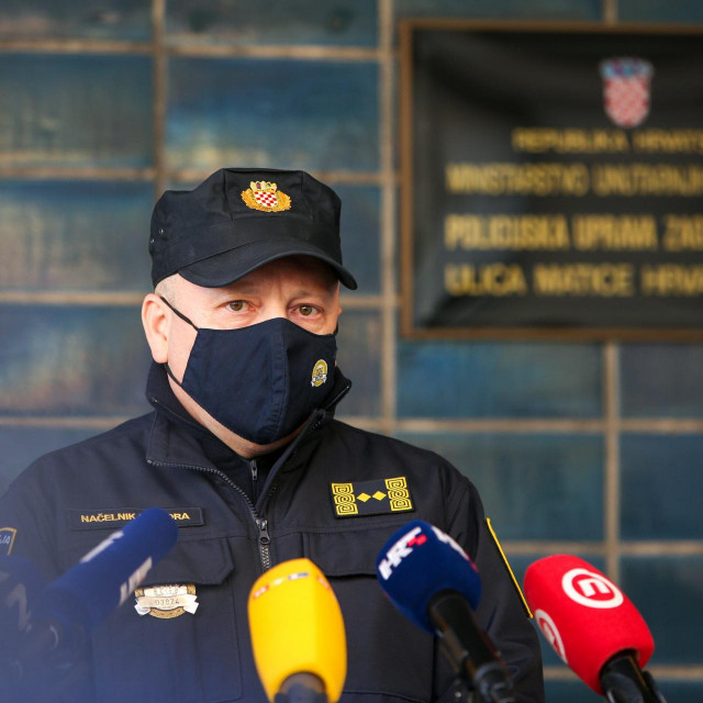 Davor Posilović, načelnik Sektora policije Policijske uprave zagrebačke