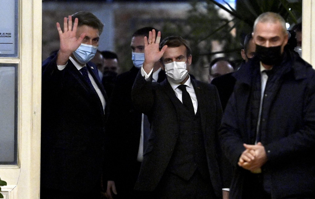 &lt;br /&gt;
Na fotografiji: Andrej Plenkovic i Emmanuel Macron&lt;br /&gt;
 