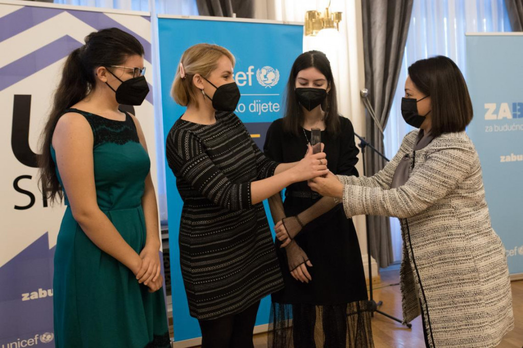 UNICEF-ova nagrada djevojkama iz Vodica
