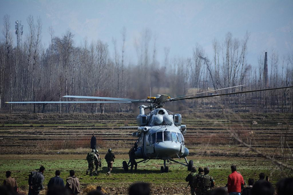Helikopter se srušio danas oko 7.40 sati po srednjoeuropskom vremenu na aerodromu Garahejbat u okolici Kizija (ilustracija)
