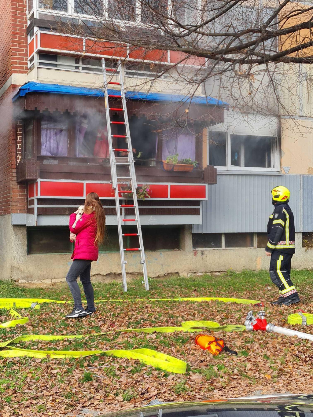 Požar u stanu na zagrebačkoj Ferenčici