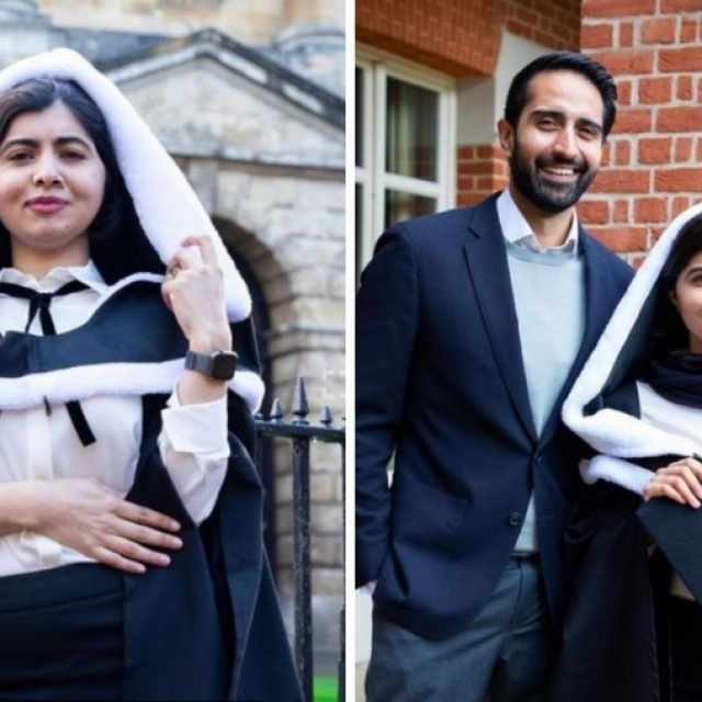 Malala Yousafzai na dodjeli oxfordske diplome