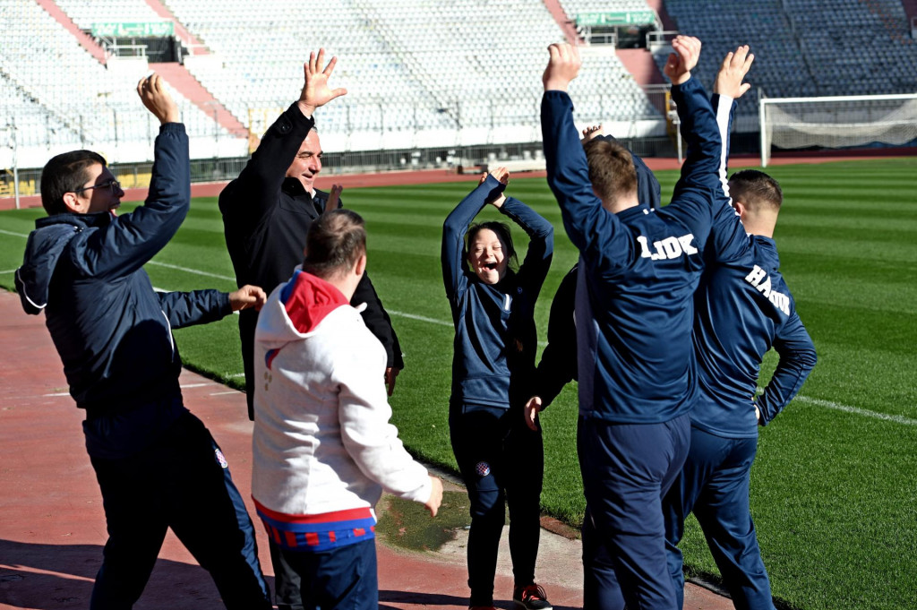 Radost na Hajdukovu stadionu