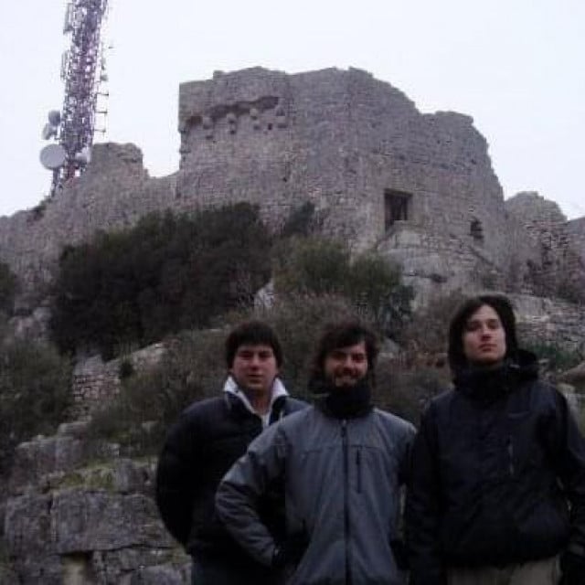 Gabriel Borić je s braćom Simonom i Tomasom posjetio Ugljan 2010. godine
