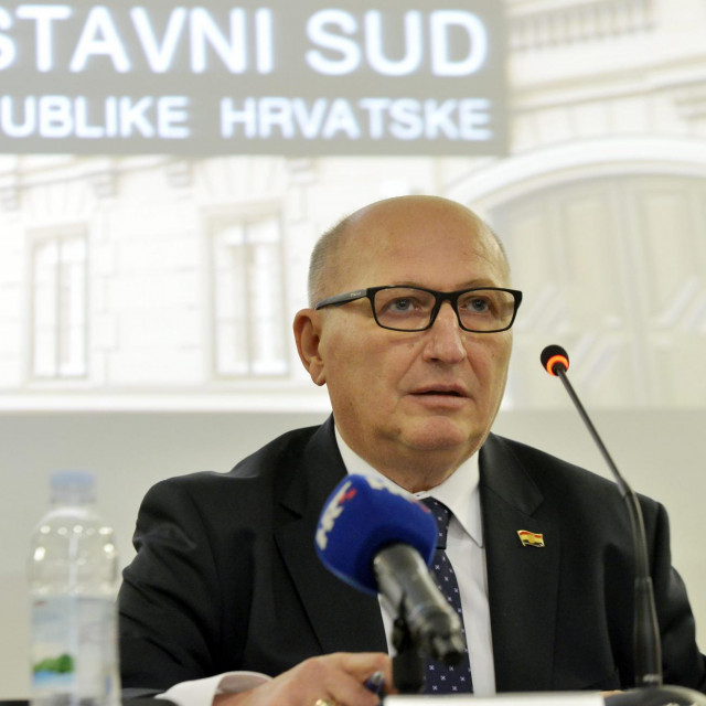 Predsjednik Ustavnog suda Miroslav Šeparović