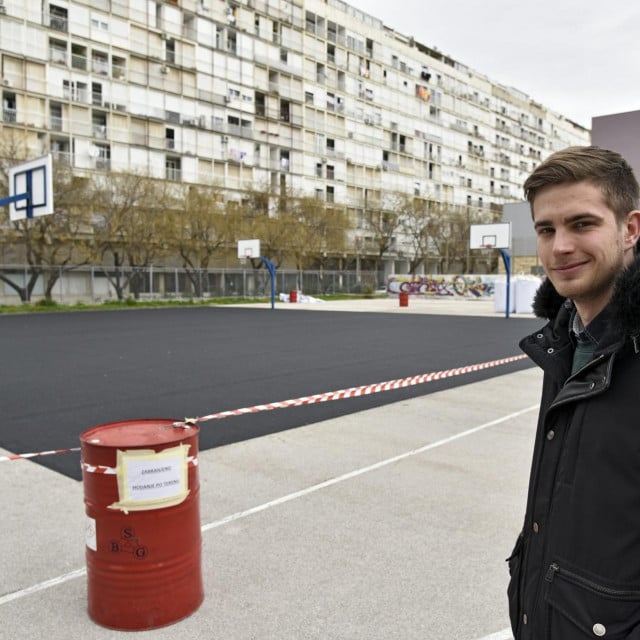 Luka Kovač Levatin, predsjednik Gradskog kotara Spinut