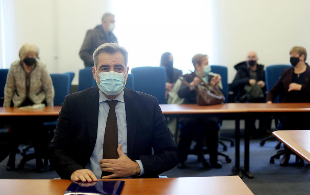Nadan Vidošević na optuženičkoj klupi čeka presudu