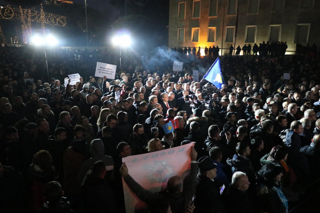 Prosvjedi u Tirani