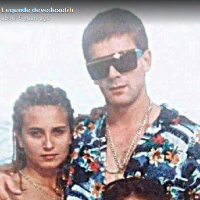 Valentina Lindo, koja važi za najljepšu od svih &amp;#39;žena mafije&amp;#39;, sa Zoranom Brankovićem Lepim
