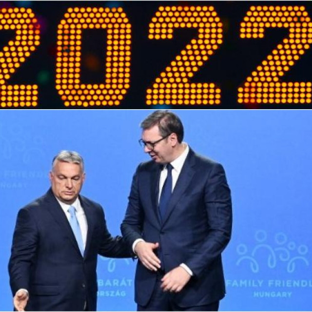 Janez Janša, Viktor Orban, Aleksandar Vučić i Milorad Dodik 
