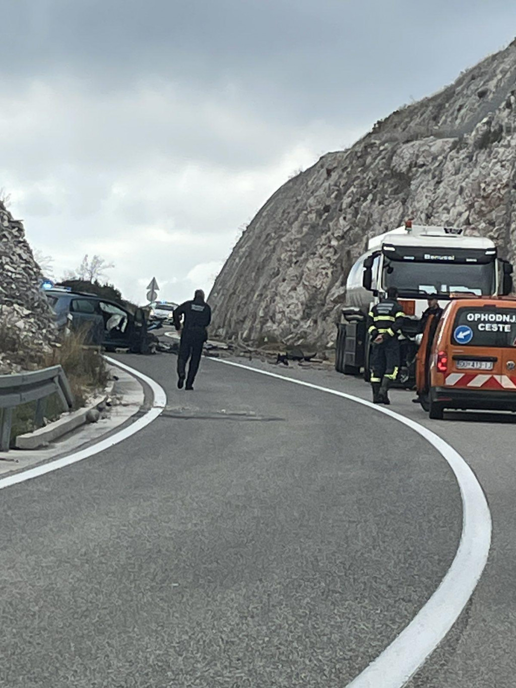 Prometna nesreća pokraj Banića, u Dubrovačkom primorju