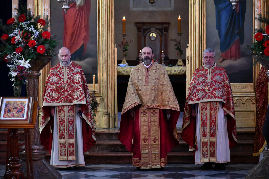 Božićna liturgija u dubrovačkoj pravoslavnoj crkvi