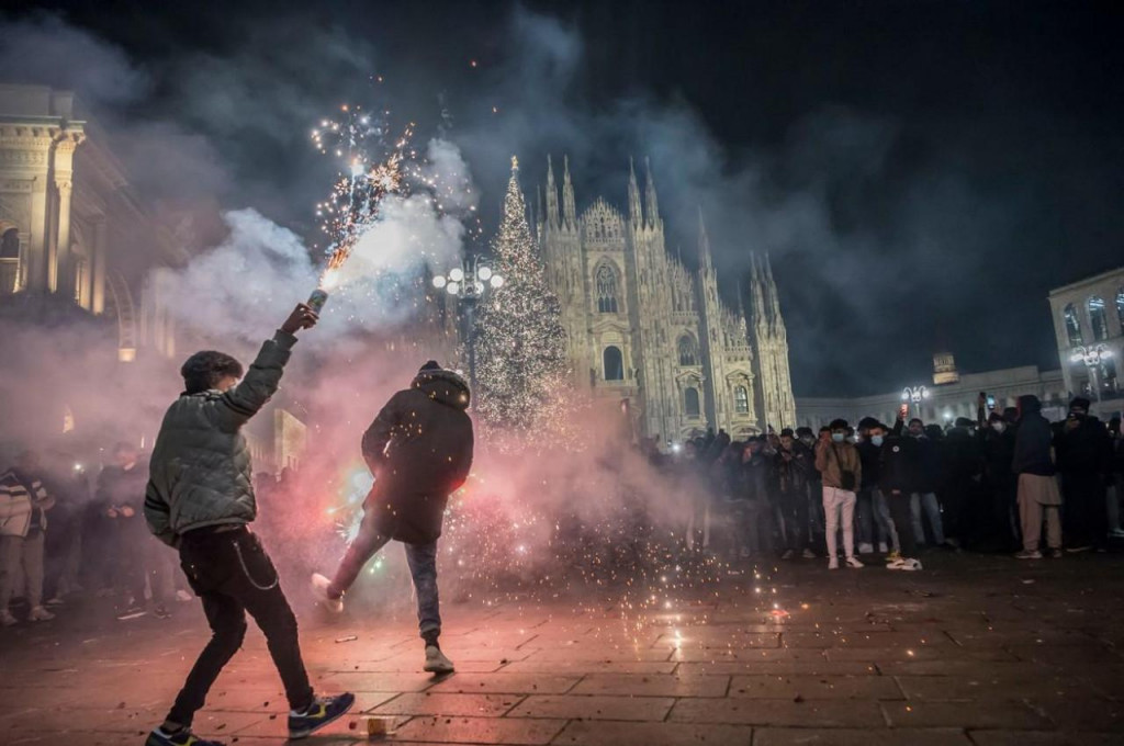 Novogodišnje slavlje u Milanu