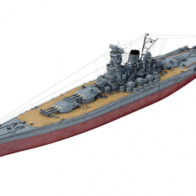 Yamato (3D illustracija)