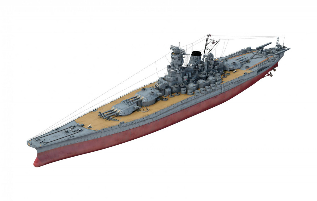 Yamato (3D illustracija)