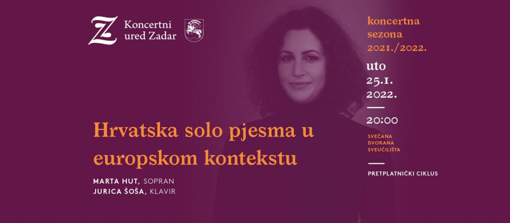 Marta Hut i Jurica Šoša - Hrvatska solo pjesma u europskom kontekstu
