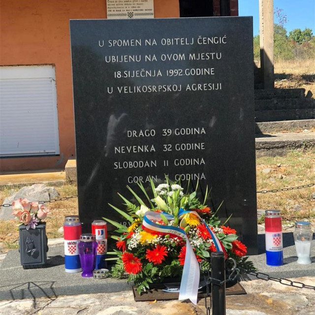 U selu Ervenik kod Knina prije 30 godina ubijena je četveročlana obitelj Čengić