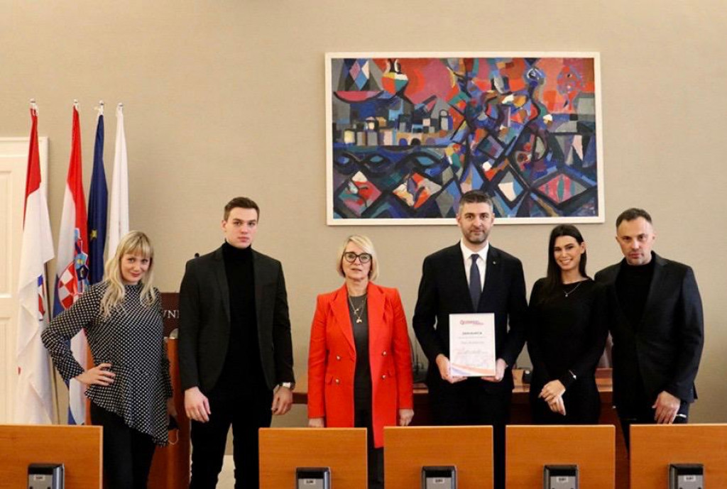 gradonačelnik primio tim Aktivne Hrvatske