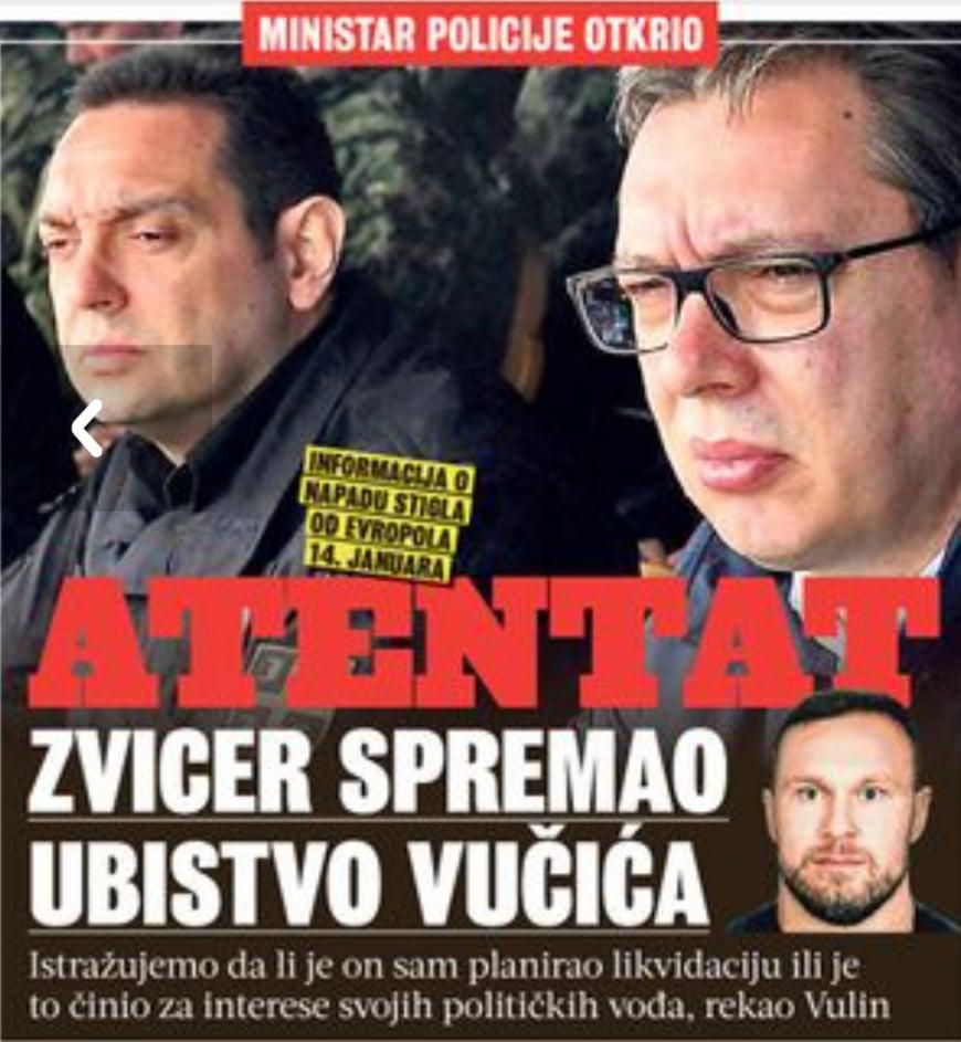 Slobodna Dalmacija - Svaki drugi tjedan, atentat barem jedan: Nitko u povijesti nije preživio više pokušaja atentata od Vučića! Pogotovo nakon što mu neka afera ugrozi rejting